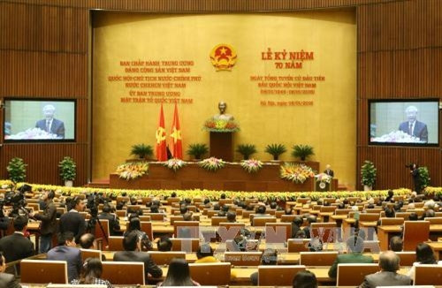 Kỷ niệm trọng thể 70 năm Ngày Tổng tuyển cử đầu tiên