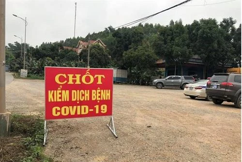 Dịch COVID-19: Hòa Bình lập các chốt liên ngành kiểm soát, phòng chống dịch bệnh
