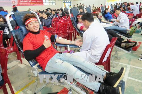 Các địa phương tổ chức Ngày hội hiến máu tình nguyện “Chủ nhật đỏ” năm 2018