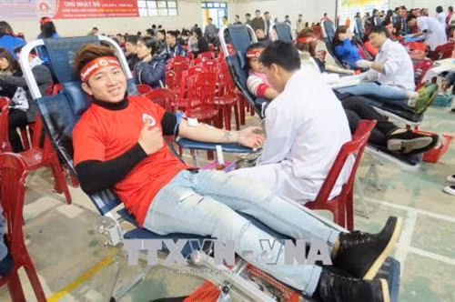 Các địa phương tổ chức Ngày hội hiến máu tình nguyện “Chủ nhật đỏ” năm 2018
