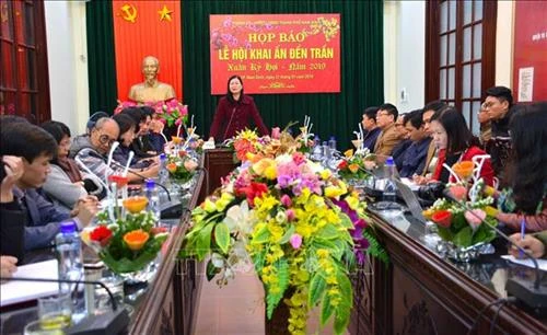 Lễ khai ấn đền Trần (Nam Định) năm 2019: Đảm bảo đủ ấn phát cho nhân dân, du khách