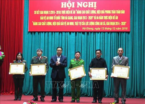 Hà Giang nâng cao chất lượng, hiệu quả phong trào toàn dân bảo vệ an ninh Tổ quốc