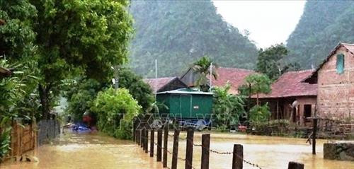 Người dân xã Tân Hóa an tâm trong những ngôi nhà phao tránh lũ