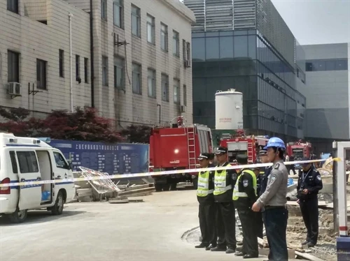 Cháy tại sân bay quốc tế ở Thượng Hải (Trung Quốc)