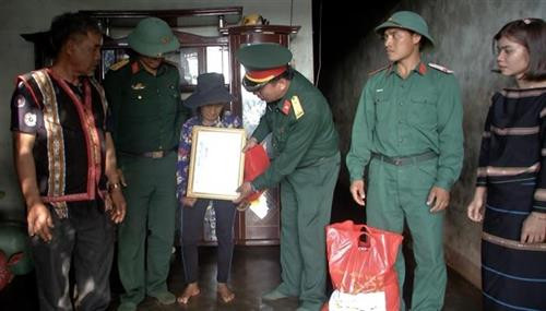 Mùa Xuân đoàn kết, đầm ấm nơi biên giới Tây Nguyên