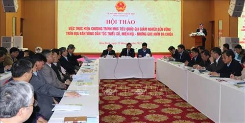 Rà soát chính sách về giảm nghèo vùng dân tộc thiểu số, miền núi