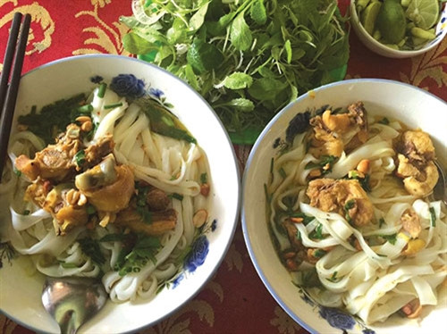 Mì quảng ở Mê Pu