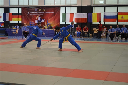 Giải vô địch Vovinam Việt Võ Đạo Châu Âu lần thứ 4 tại Thụy Sĩ