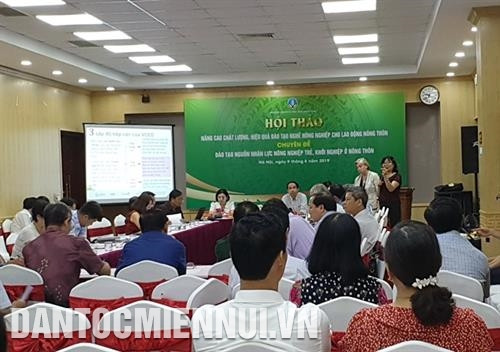 Hội thảo chuyên đề “Đào tạo nguồn nhân lực nông nghiệp trẻ, khởi nghiệp ở nông thôn"