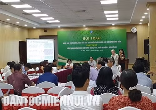 Hội thảo chuyên đề “Đào tạo nguồn nhân lực nông nghiệp trẻ, khởi nghiệp ở nông thôn"