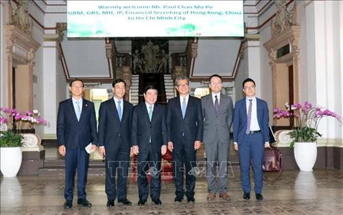 Đẩy mạnh hợp tác giữa Thành phố Hồ Chí Minh và Hồng Công (Trung Quốc)