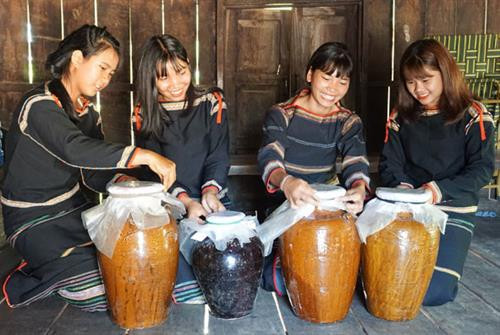Tinh túy trong rượu cần của người M'nông