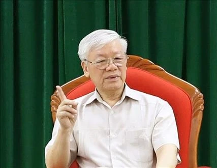 Tổng Bí thư, Chủ tịch nước Nguyễn Phú Trọng: Chuẩn bị và tổ chức thật tốt đại hội đảng bộ các cấp tiến tới Đại hội đại biểu toàn quốc lần thứ XIII của Đảng