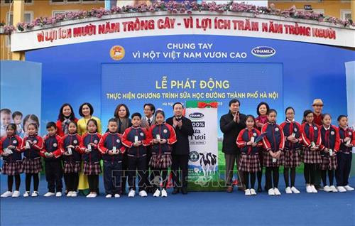 Chương trình Sữa học đường: Góp phần nâng cao tầm vóc trẻ mẫu giáo và tiểu học