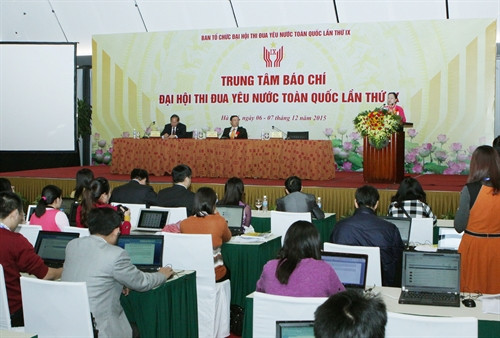 Đại hội Thi đua yêu nước toàn quốc lần thứ IX thành công tốt đẹp