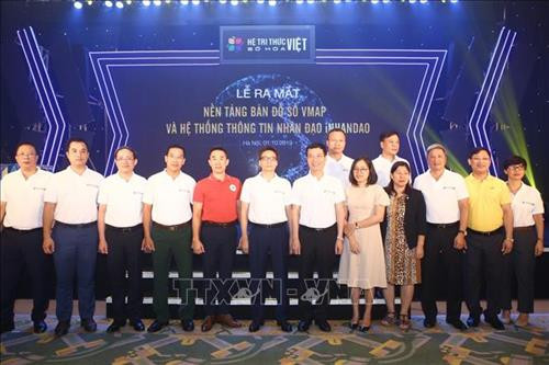 Ra mắt nền tảng Bản đồ số Vmap và Hệ thống thông tin nhân đạo iNhandao