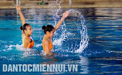 Đặc sắc Giải bơi nghệ thuật các nhóm tuổi thành phố Hồ Chí Minh 2019