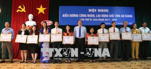 An Giang: Lan tỏa các phong trào thi đua trong công nhân lao động