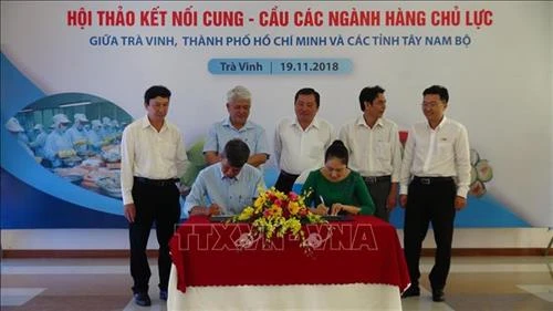 Trà Vinh kết nối cung cầu các ngành hàng chủ lực