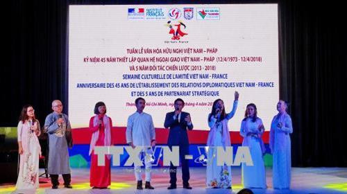 Nhiều hoạt động phong phú và đa dạng tại “Tuần lễ văn hóa hữu nghị Việt Nam - Pháp”