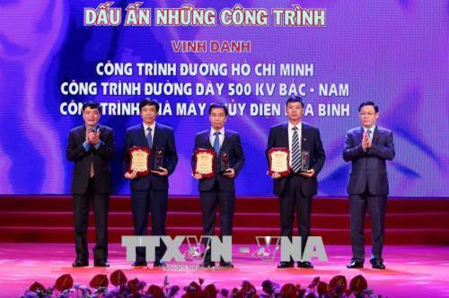 Vinh danh 8 công trình tiêu biểu của đất nước