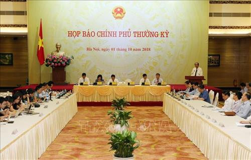 Họp báo Chính phủ tháng 10 giải đáp nhiều vấn đề nóng, dư luận quan tâm