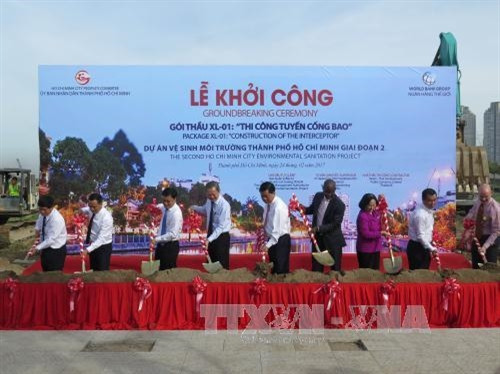 Khởi công dự án Vệ sinh môi trường Thành phố Hồ Chí Minh – giai đoạn 2