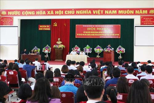 Lãnh đạo ngành Giáo dục và Đào tạo tỉnh Nghệ An đối thoại với giáo viên các huyện miền núi