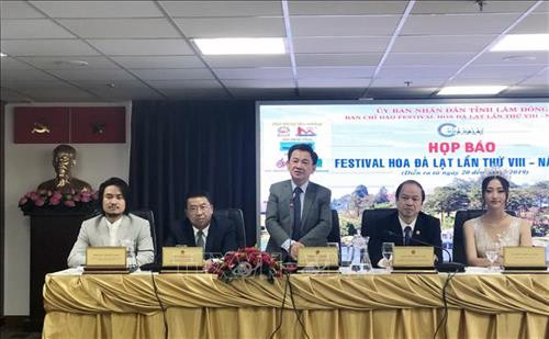 Họp báo giới thiệu Festival hoa Đà Lạt lần thứ VIII – năm 2019