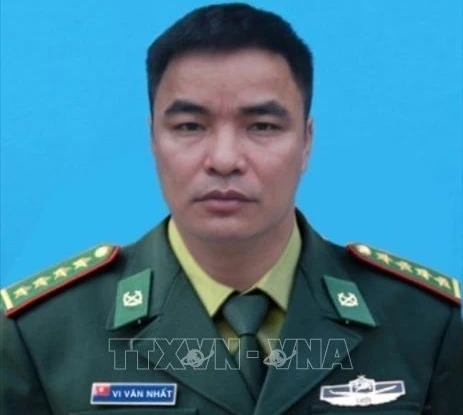Thiếu tá biên phòng Vi Văn Nhất hy sinh khi truy bắt đối tượng vận chuyển ma túy