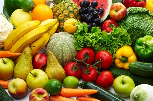 Trẻ, khỏe nhờ rau củ quả ngũ sắc