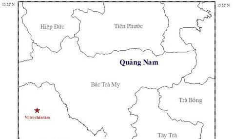 Huyện Bắc Trà My liên tiếp xảy ra động đất kích thích