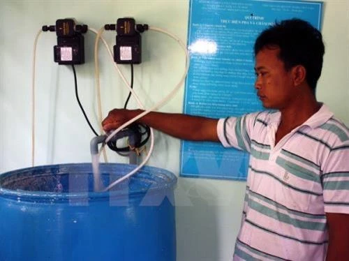 Đến năm 2020 có 70% người dân nông thôn Hậu Giang sử dụng nước sạch