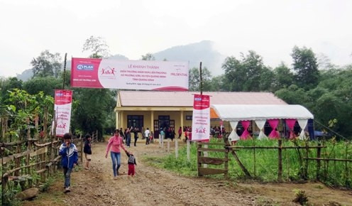 Khánh thành điểm trường mầm non mới giữa đại ngàn Trường Sơn