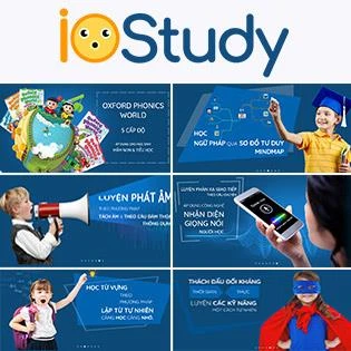 IOSTUDY - hệ sinh thái học tiếng Anh cho trẻ em vùng sâu, vùng xa