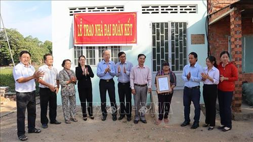 Trà Vinh khởi công xây dựng 200 nhà đại đoàn kết cho người cao tuổi, khó khăn về nhà ở