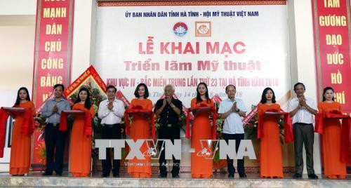Triển lãm mỹ thuật Bắc miền Trung lần thứ 23 tại Hà Tĩnh