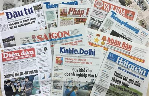Hà Nội: Giảm 10 cơ quan báo chí sau khi thực hiện sắp xếp phát triển và quản lý báo chí đến năm 2025