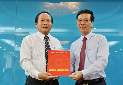 Nhân sự mới Ban Tuyên giáo Trung ương