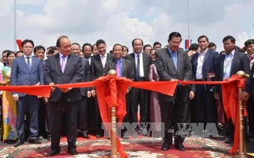 50 năm Việt Nam - Campuchia: khánh thành cầu Long Bình- Chrey Thom