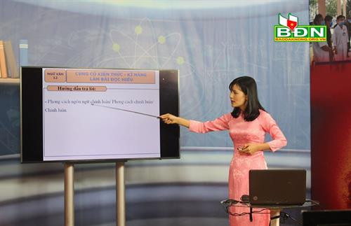 Đắk Nông xây dựng chương trình dạy học trực tuyến phù hợp điều kiện thực tế