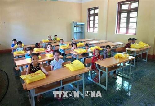 Thêm 5 phòng học mới cho trẻ em bản Vui