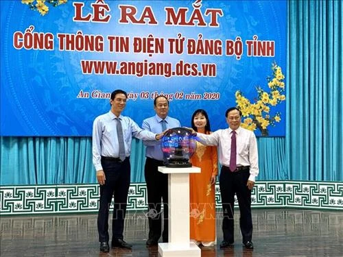 Ra mắt Cổng thông tin điện tử Đảng bộ tỉnh An Giang