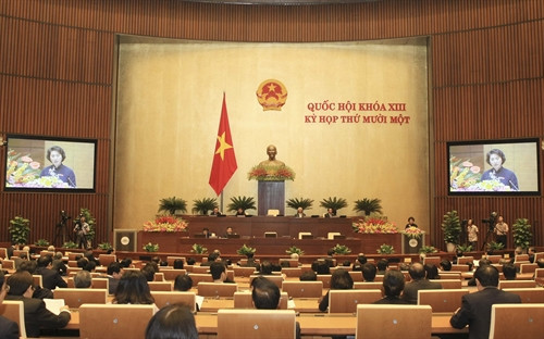 Bế mạc kỳ họp thứ 11, Quốc hội khóa XIII