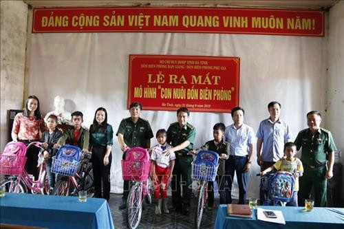 Tiếp tục nhân rộng mô hình “Con nuôi Đồn Biên phòng”