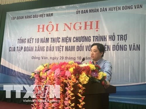 Petrolimex hỗ trợ gần 80 tỷ đồng cho huyện Đồng Văn theo Chương trình 30a