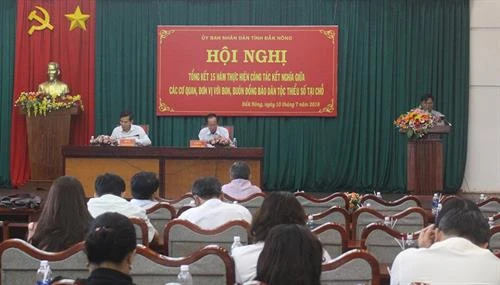 Hiệu quả phong trào kết nghĩa bon, buôn ở Đắk Nông