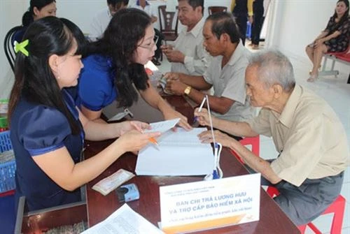 Tăng lương hưu, trợ cấp bảo hiểm xã hội từ 1/7/2017