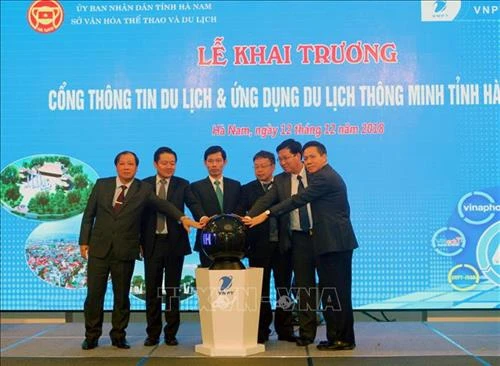 Khai trương cổng thông tin du lịch và ứng dụng du lịch thông minh tỉnh Hà Nam