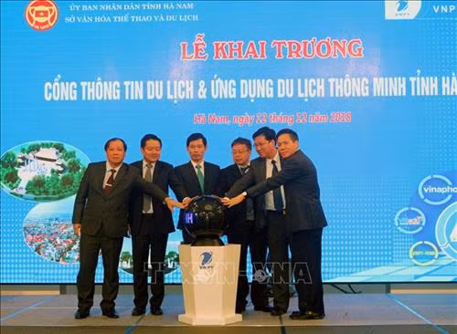 Khai trương cổng thông tin du lịch và ứng dụng du lịch thông minh tỉnh Hà Nam